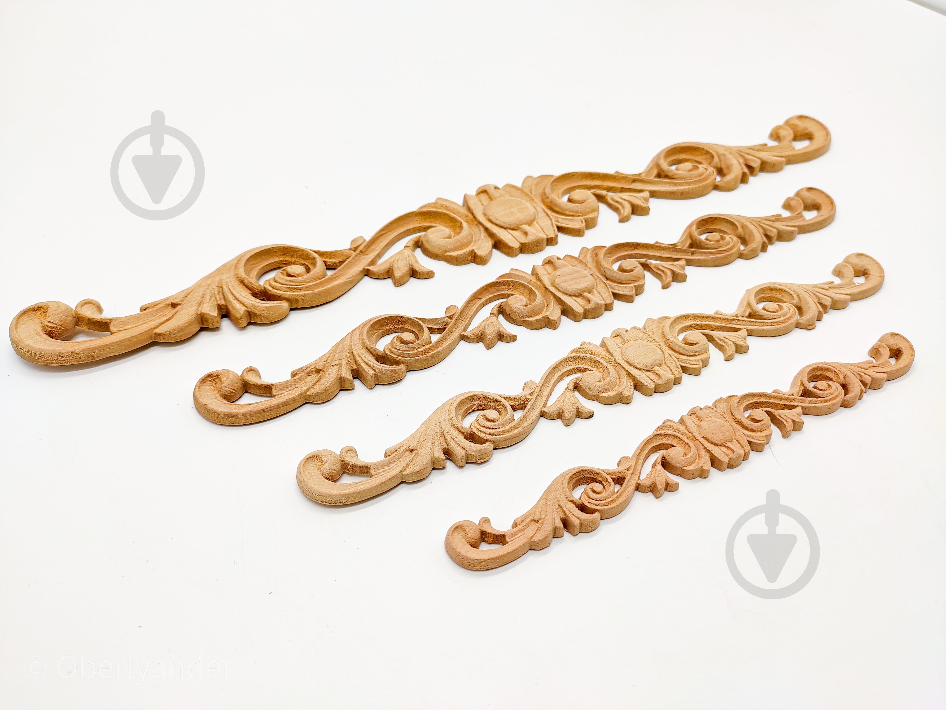 Декоративная панель деревянная горизонтальная, 1 шт., DH.08.400 390х48x6 мм - фото 4