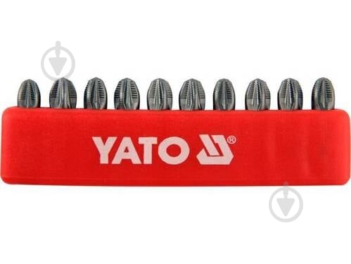 Набор бит YATO 10 шт. YT-0472 - фото 1