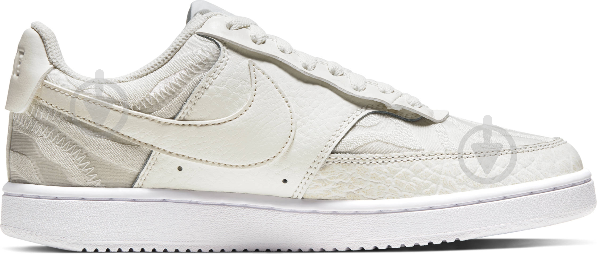 Кроссовки женские демисезонные Nike COURT VISION LO PRM CI7599-100 р.40,5 белые - фото 4