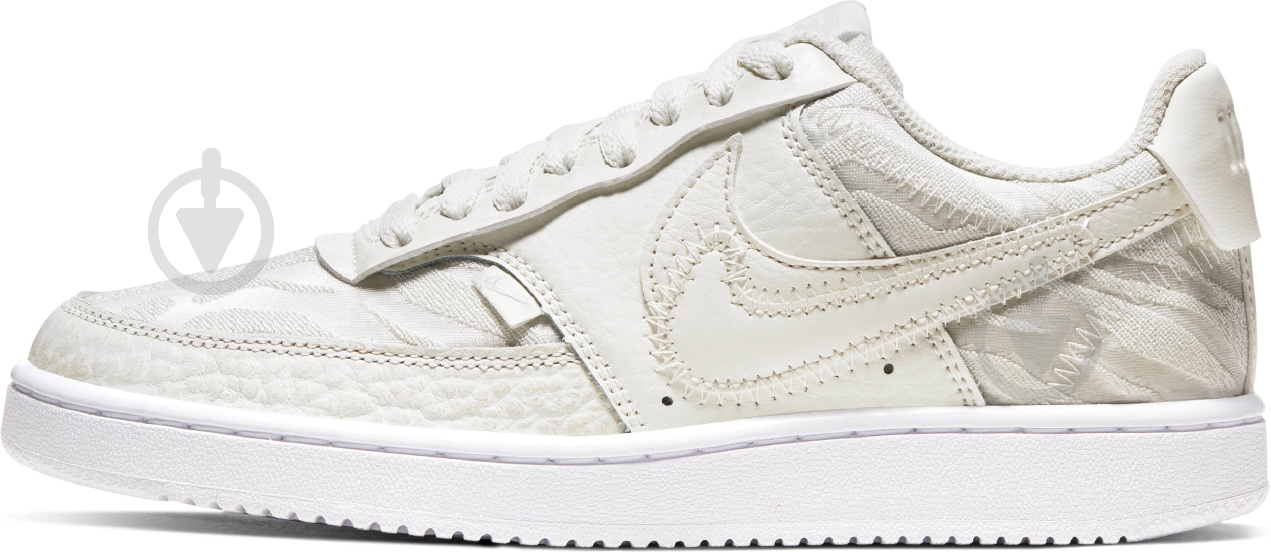 Кроссовки женские демисезонные Nike COURT VISION LO PRM CI7599-100 р.40,5 белые - фото 5