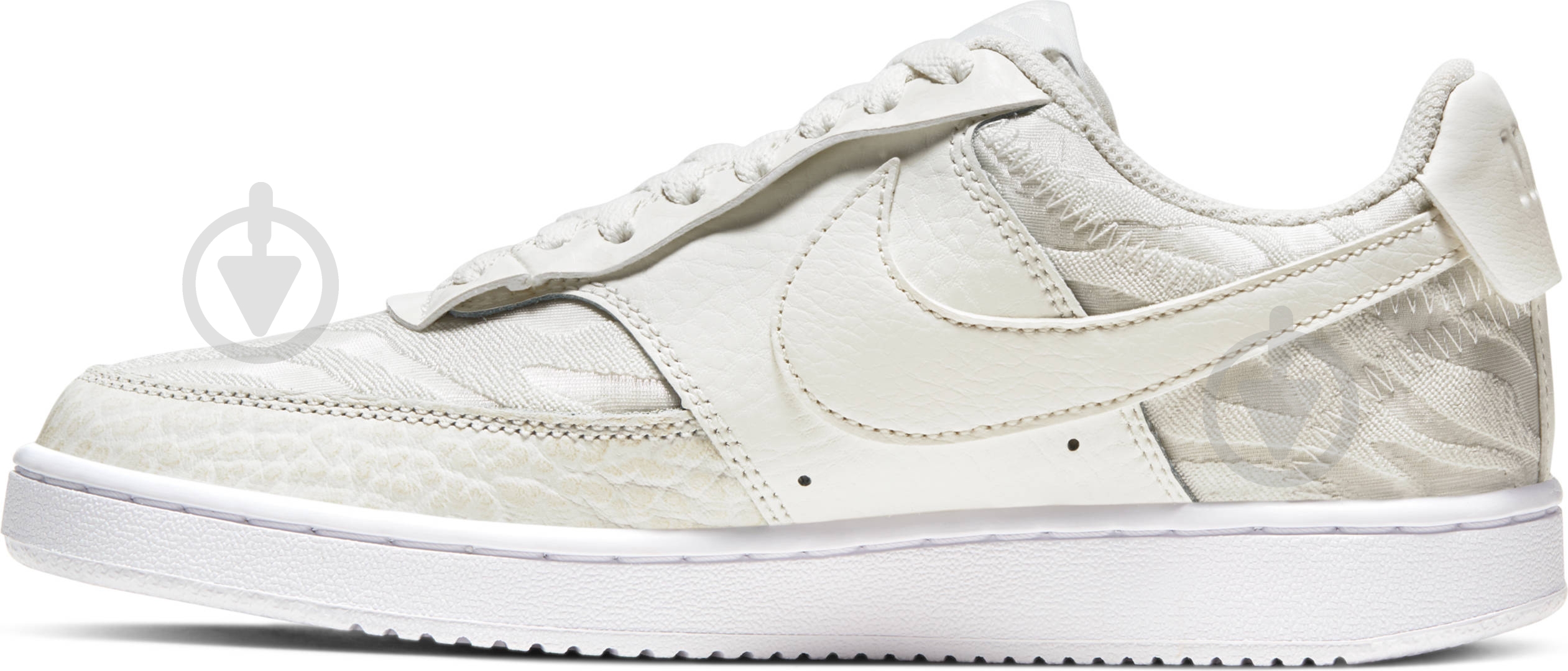 Кроссовки женские демисезонные Nike COURT VISION LO PRM CI7599-100 р.40,5 белые - фото 6