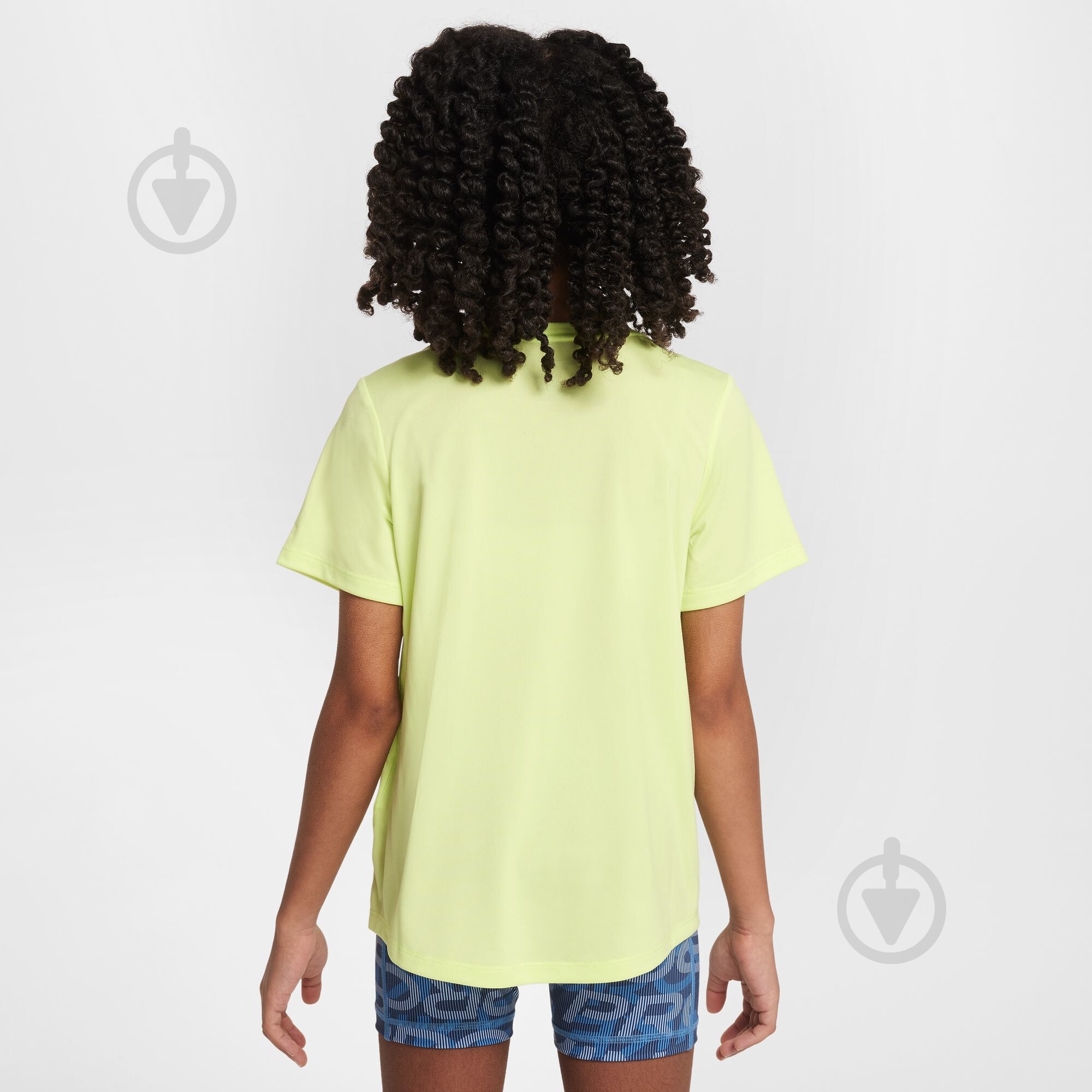 Футболка Nike G NK DF ONE STD SS TOP HBR FZ5600-736 р.M желтый - фото 2