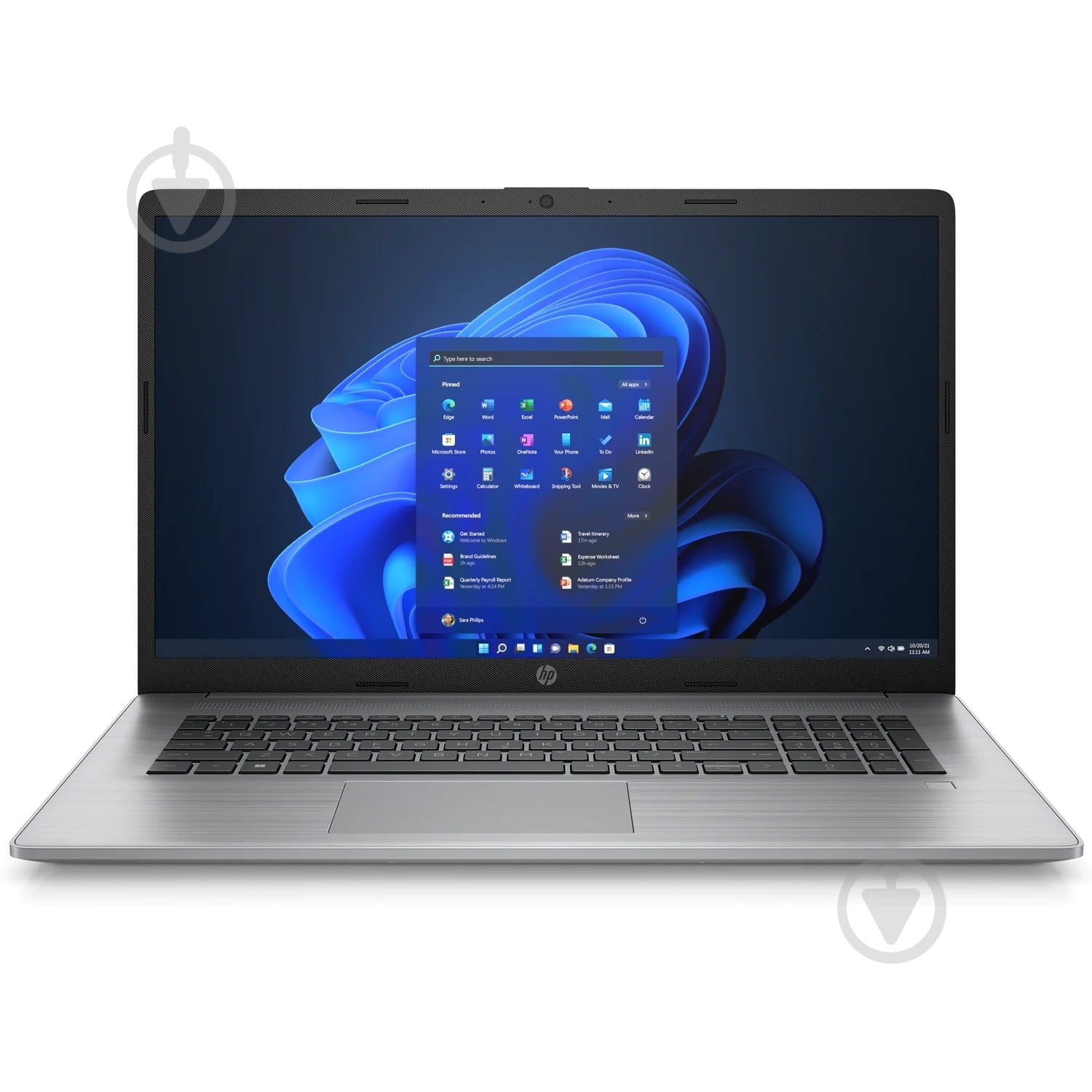 Ноутбук HP 470 G9 17,3" (4Z7D5AV_V2) silver - фото 1