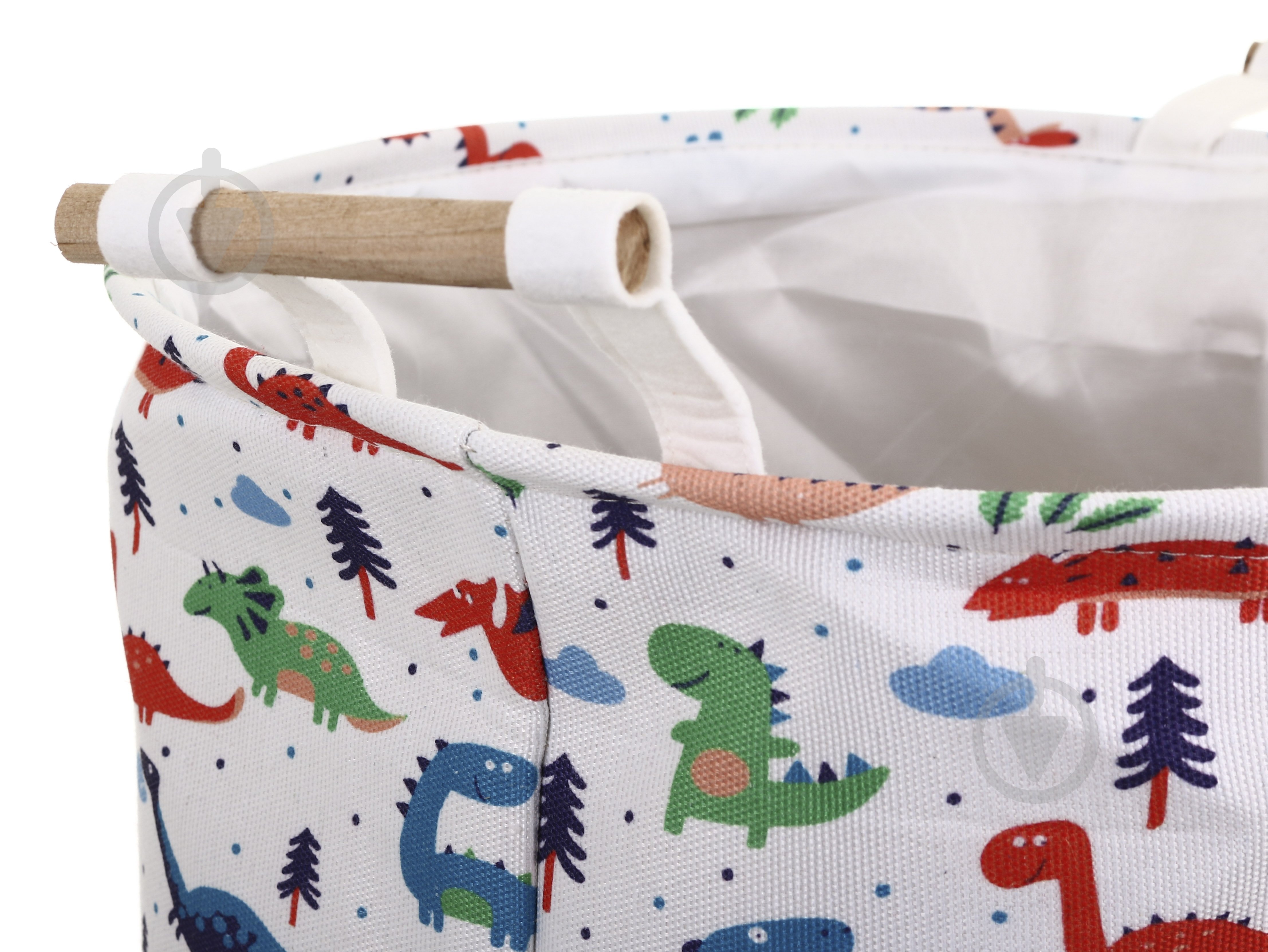 Корзина для игрушек Luna Kids Дино 40x40x50 см DY-1 - фото 2 Корзина для игрушек Luna Kids Дино 40x40x50 см DY-1 - фото 2
