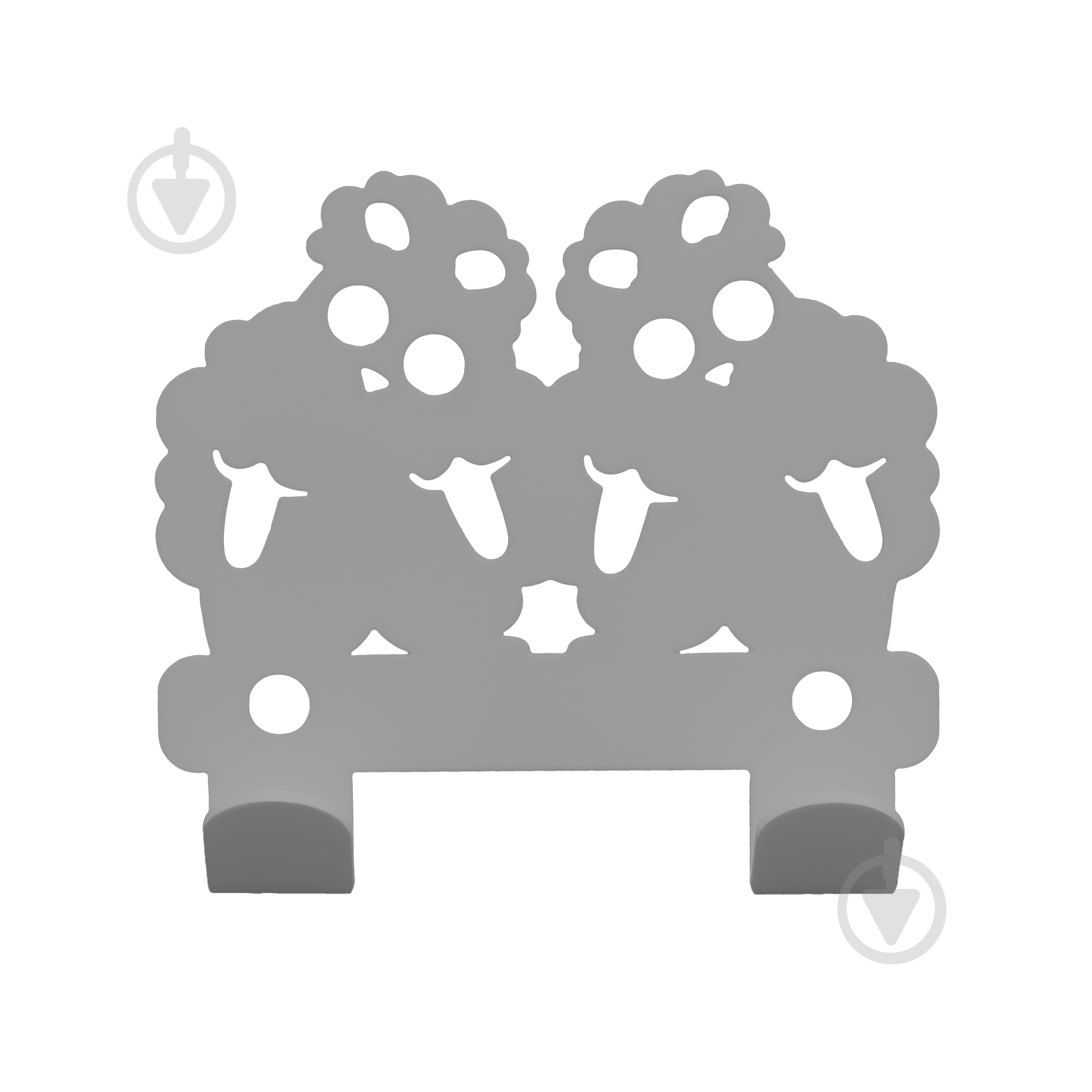 Гачок Steelgroup Овечки сірий SG-103 - фото 1