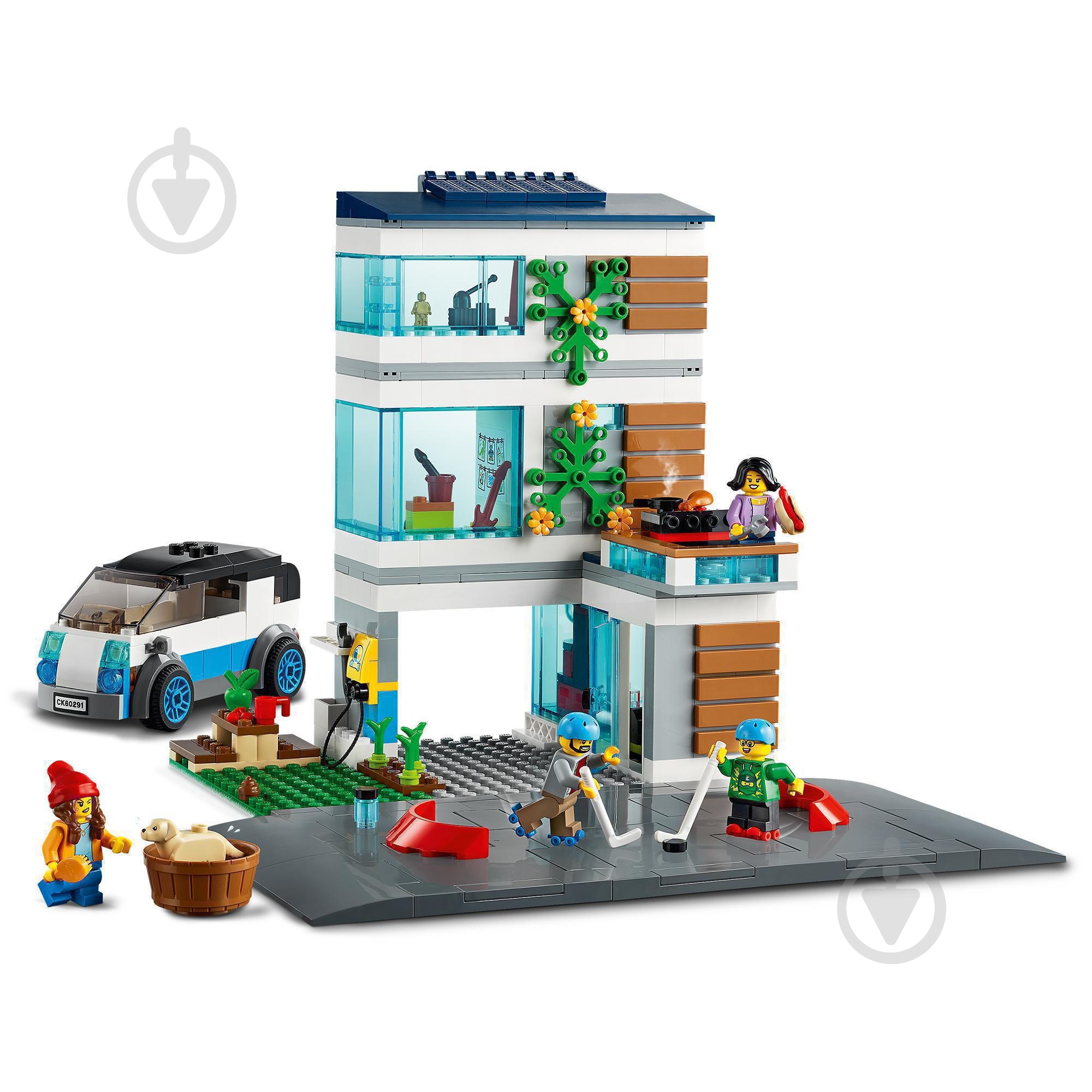 Конструктор LEGO City Современный семейный дом 60291 - фото 3 Конструктор LEGO City Современный семейный дом 60291 - фото 3