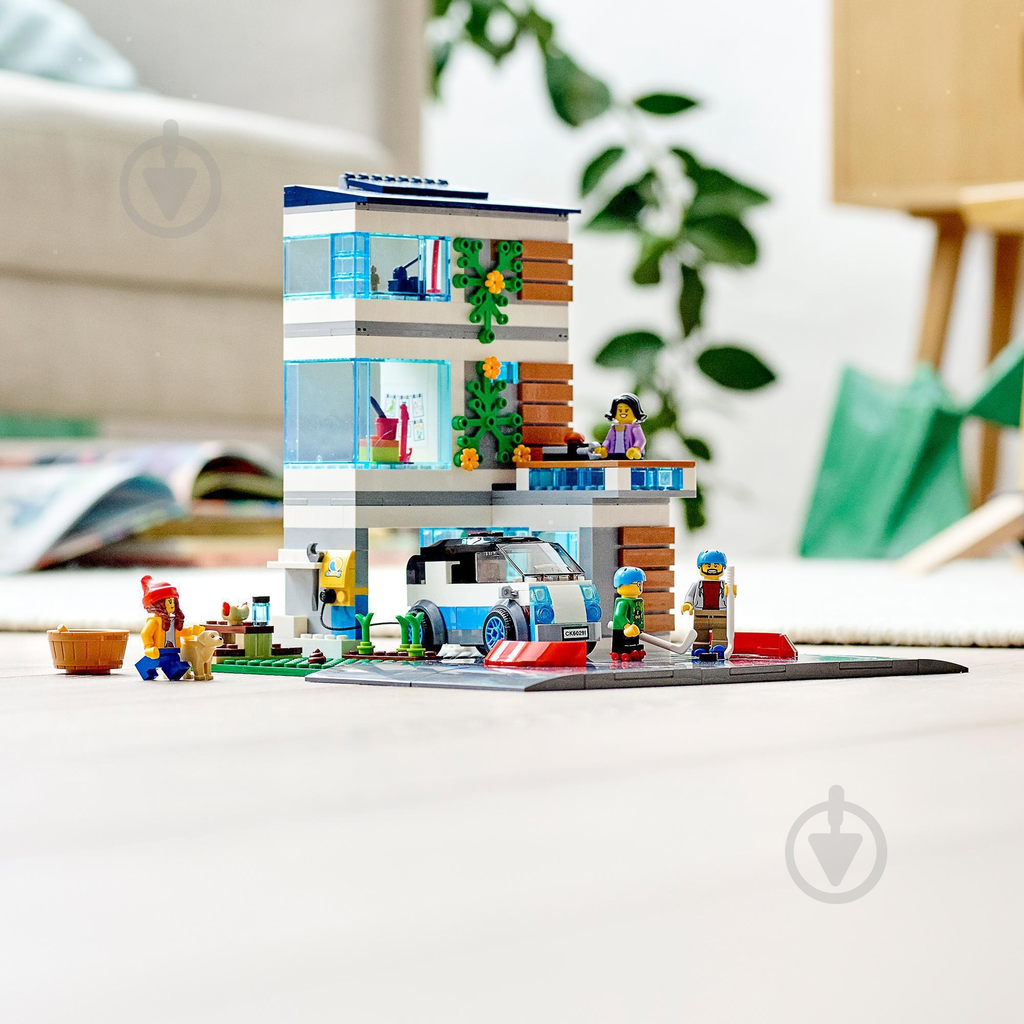 Конструктор LEGO City Современный семейный дом 60291 - фото 14 Конструктор LEGO City Современный семейный дом 60291 - фото 14
