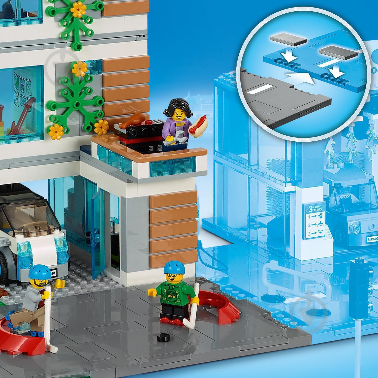Конструктор LEGO City Современный семейный дом 60291 - фото 10 Конструктор LEGO City Современный семейный дом 60291 - фото 10