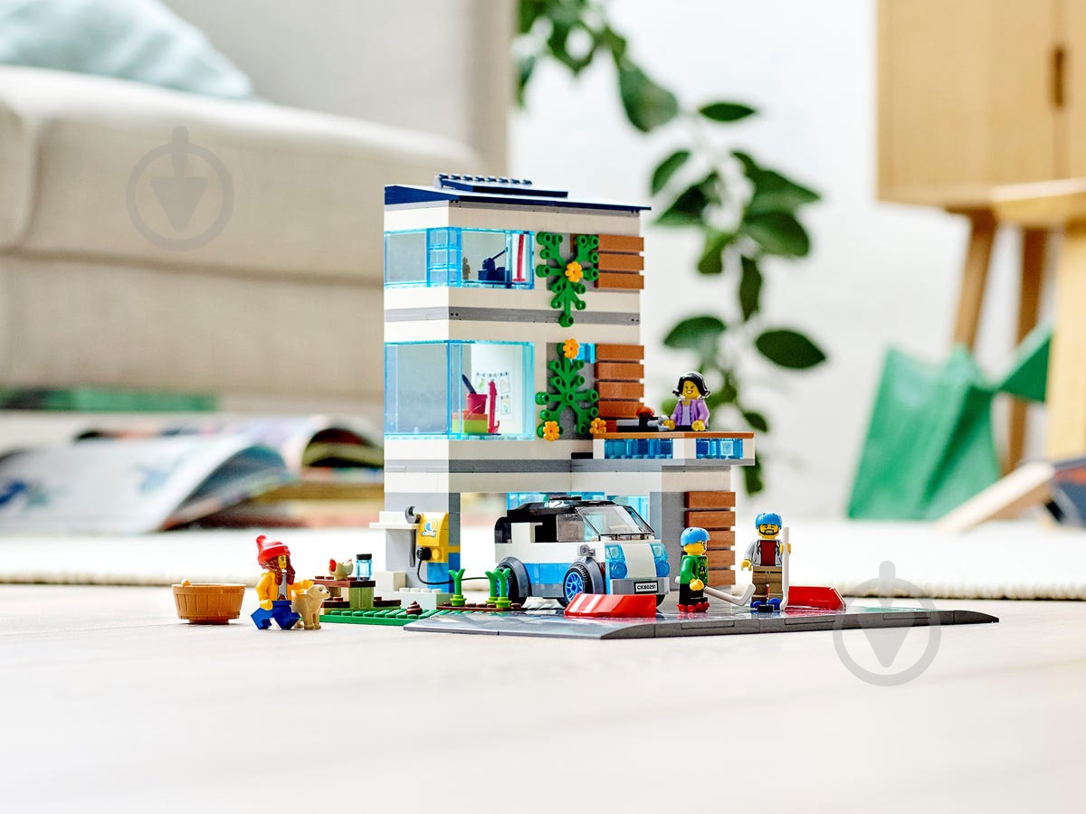 Конструктор LEGO City Современный семейный дом 60291 - фото 18 Конструктор LEGO City Современный семейный дом 60291 - фото 18