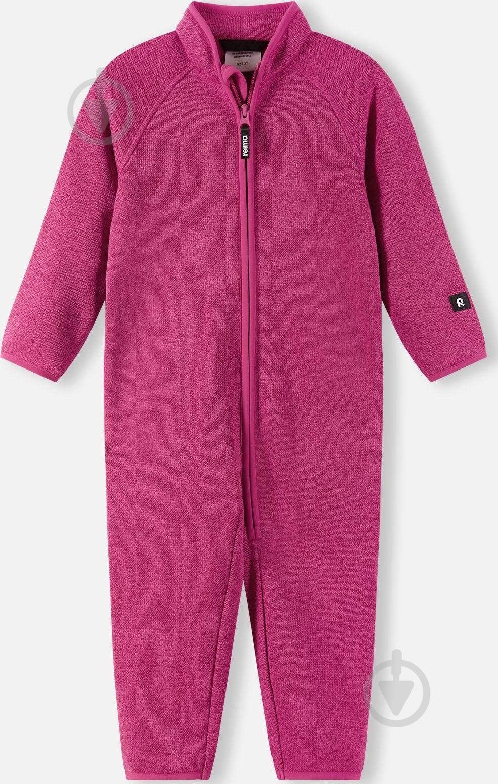 Комбінезон для дівчаток Reima Tahti флісовий р.92 рожевий 5200048A-4820 - фото 1