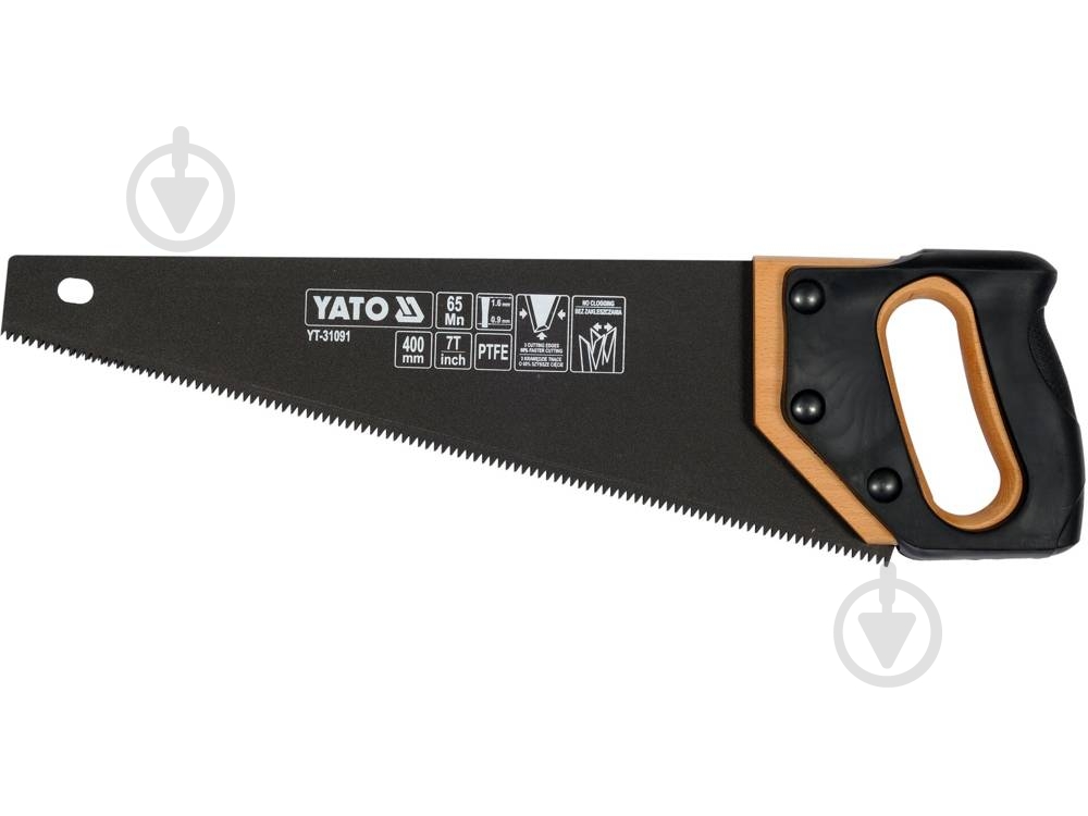 Пила по дереву 400 мм YATO YT-31091 - фото 1 Пила по дереву 400 мм YATO YT-31091 - фото 1