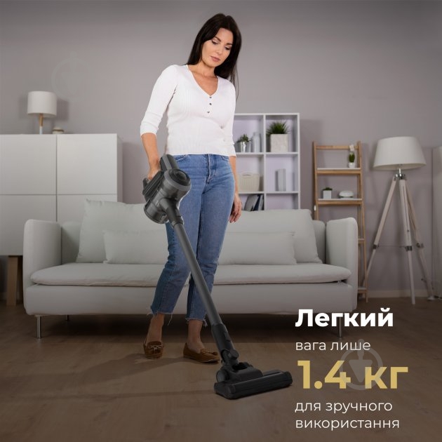 Пылесос аккумуляторный AENO SC1 grey - фото 18 Пылесос аккумуляторный AENO SC1 grey - фото 18