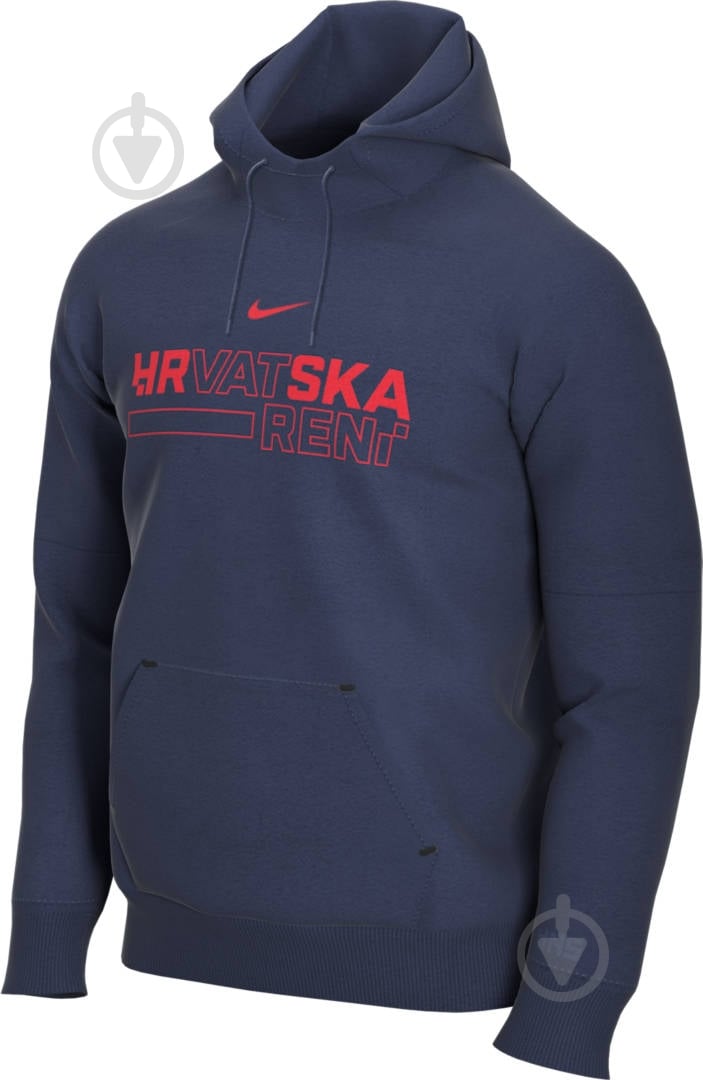 Джемпер Nike CRO M NK GFA FLC PO HOOD CI8440-410 р.M темно-синий - фото 3 Джемпер Nike CRO M NK GFA FLC PO HOOD CI8440-410 р.M темно-синий - фото 3