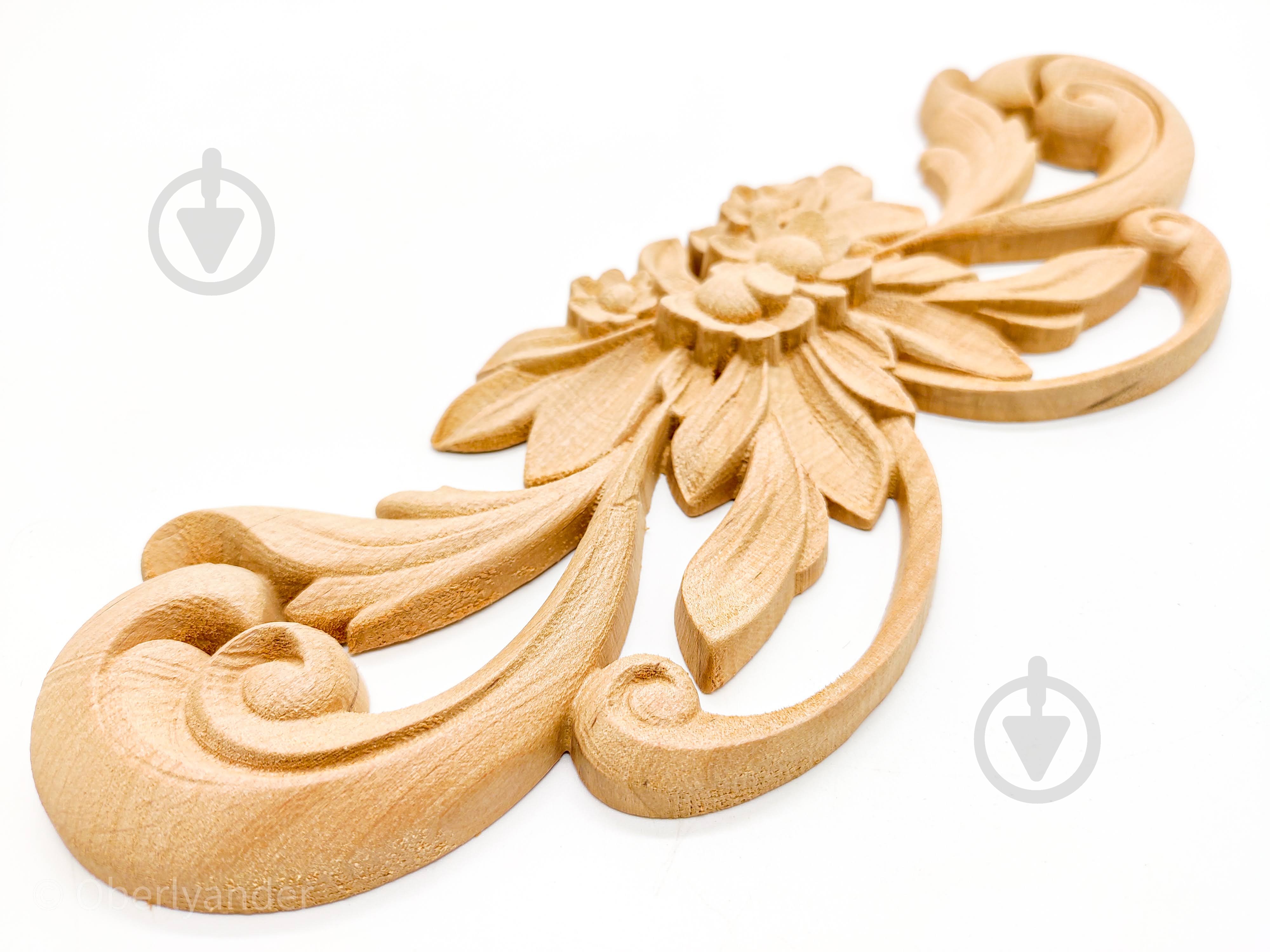 Декоративная панель деревянная горизонтальная 1 шт. DH.32.200 190х65x9 мм - фото 4