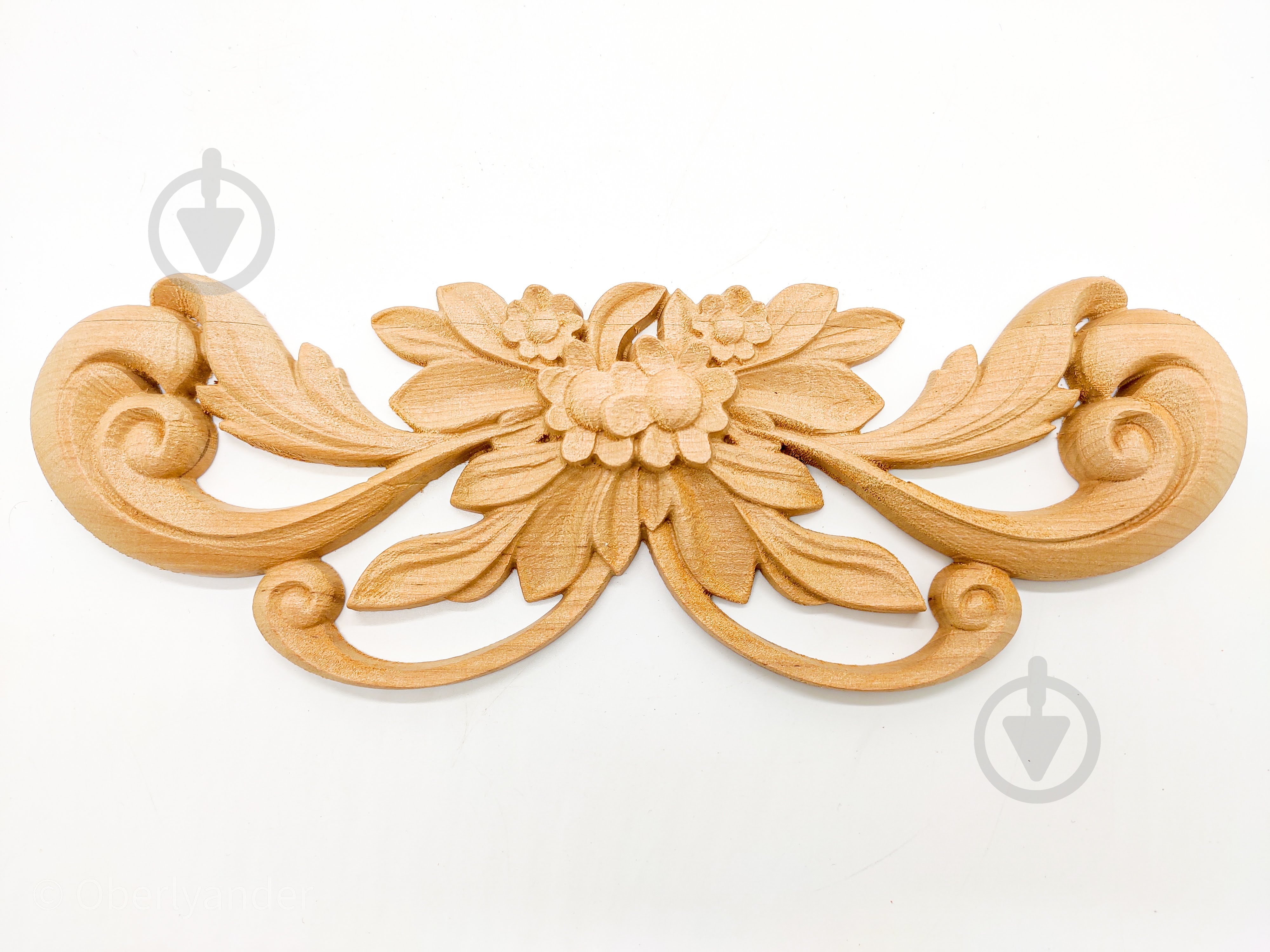 Декоративная панель деревянная горизонтальная 1 шт. DH.32.200 190х65x9 мм - фото 2