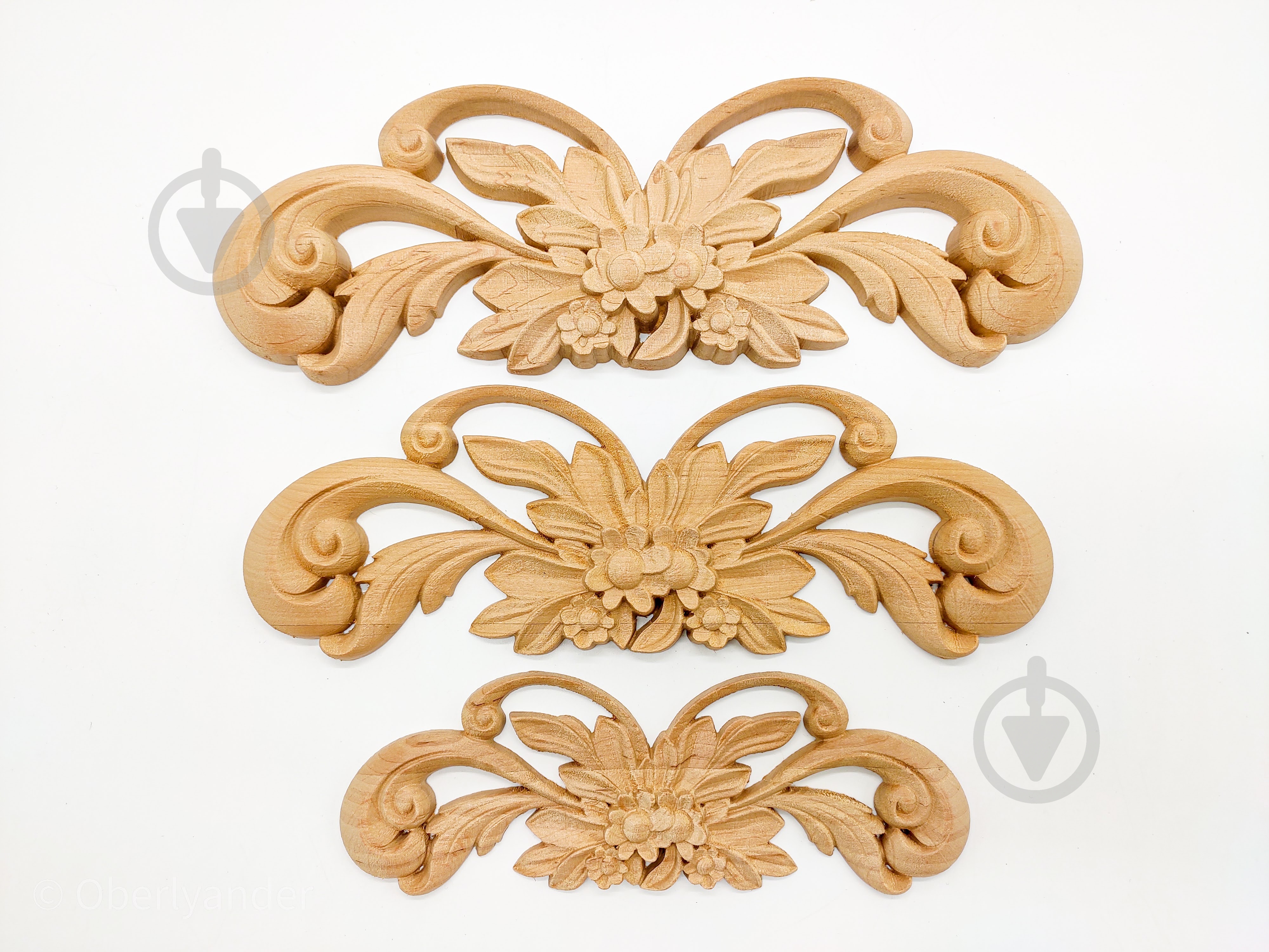 Декоративная панель деревянная горизонтальная 1 шт. DH.32.200 190х65x9 мм - фото 5