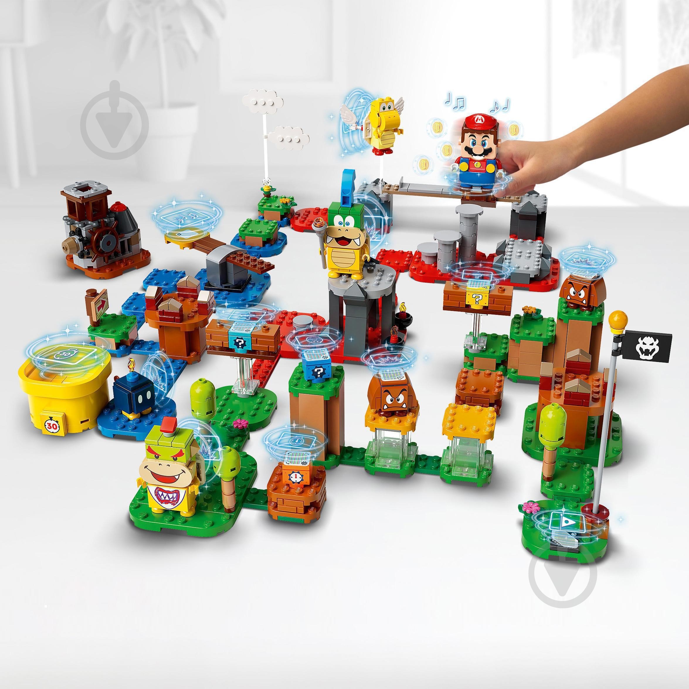 Конструктор LEGO Super Mario Твои уровни! Твои Приключения! 71380 - фото 7 Конструктор LEGO Super Mario Твои уровни! Твои Приключения! 71380 - фото 7