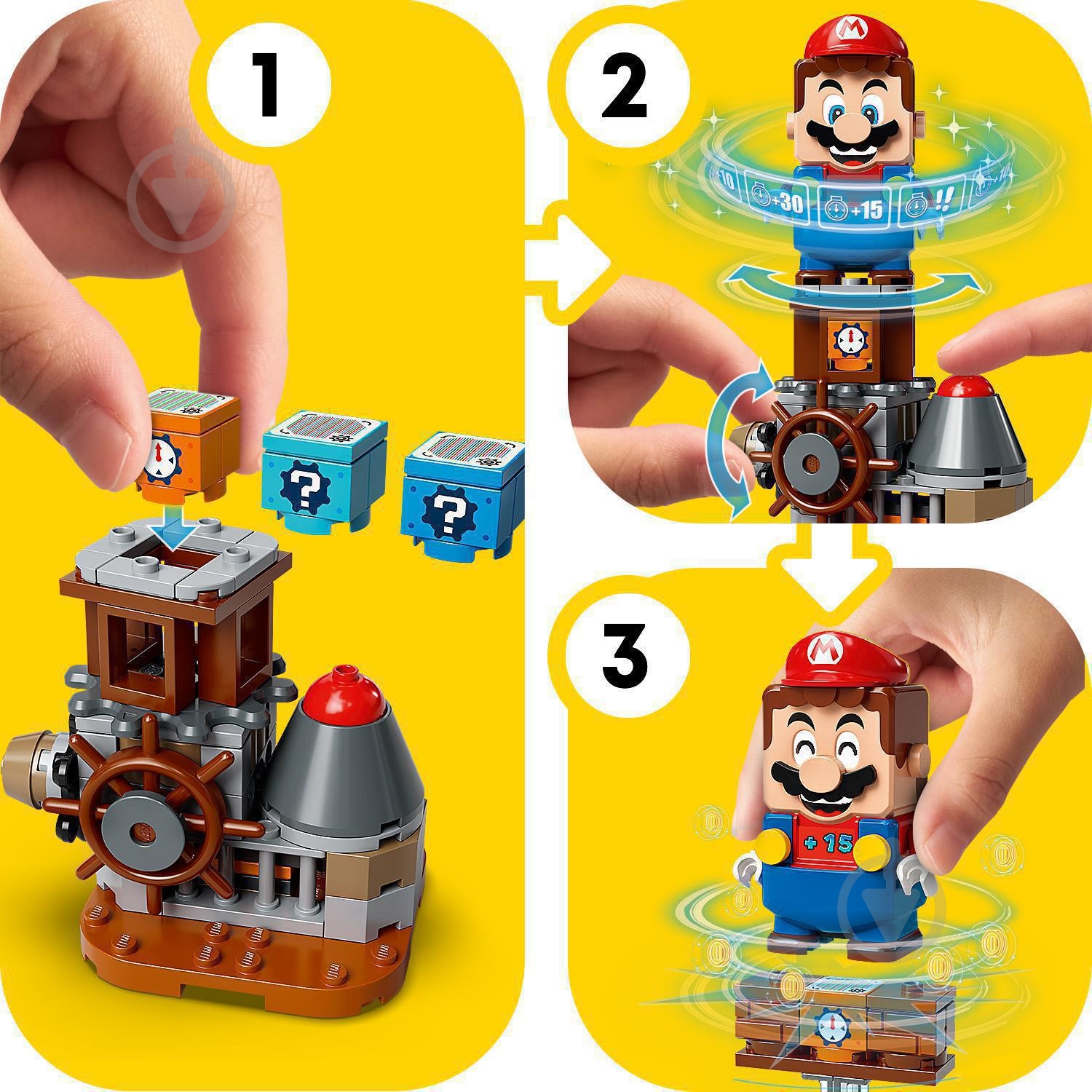 Конструктор LEGO Super Mario Твои уровни! Твои Приключения! 71380 - фото 10 Конструктор LEGO Super Mario Твои уровни! Твои Приключения! 71380 - фото 10