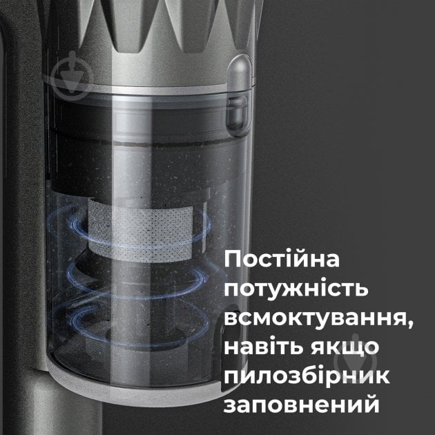 Пылесос аккумуляторный AENO SC3 grey - фото 11