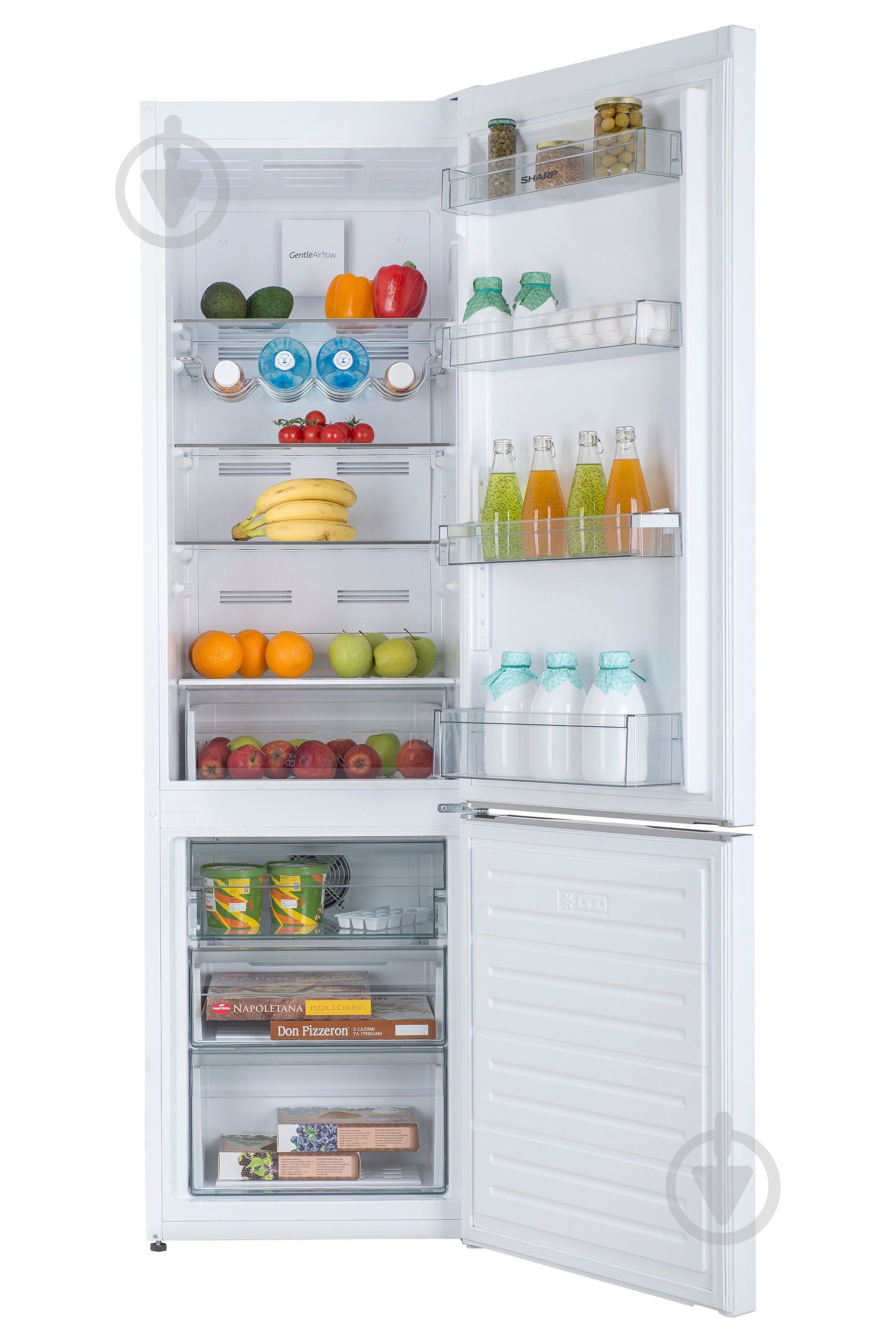 Холодильник Sharp SJ-BA05DMXW1-UA - фото 6 Холодильник Sharp SJ-BA05DMXW1-UA - фото 6