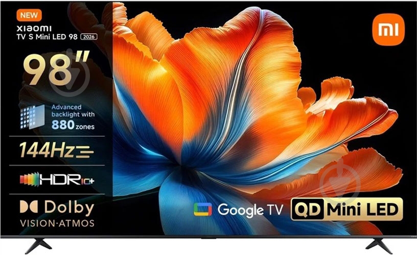 Телевизор Xiaomi 1196531 98″ - фото 1 Телевизор Xiaomi 1196531 98″ - фото 1