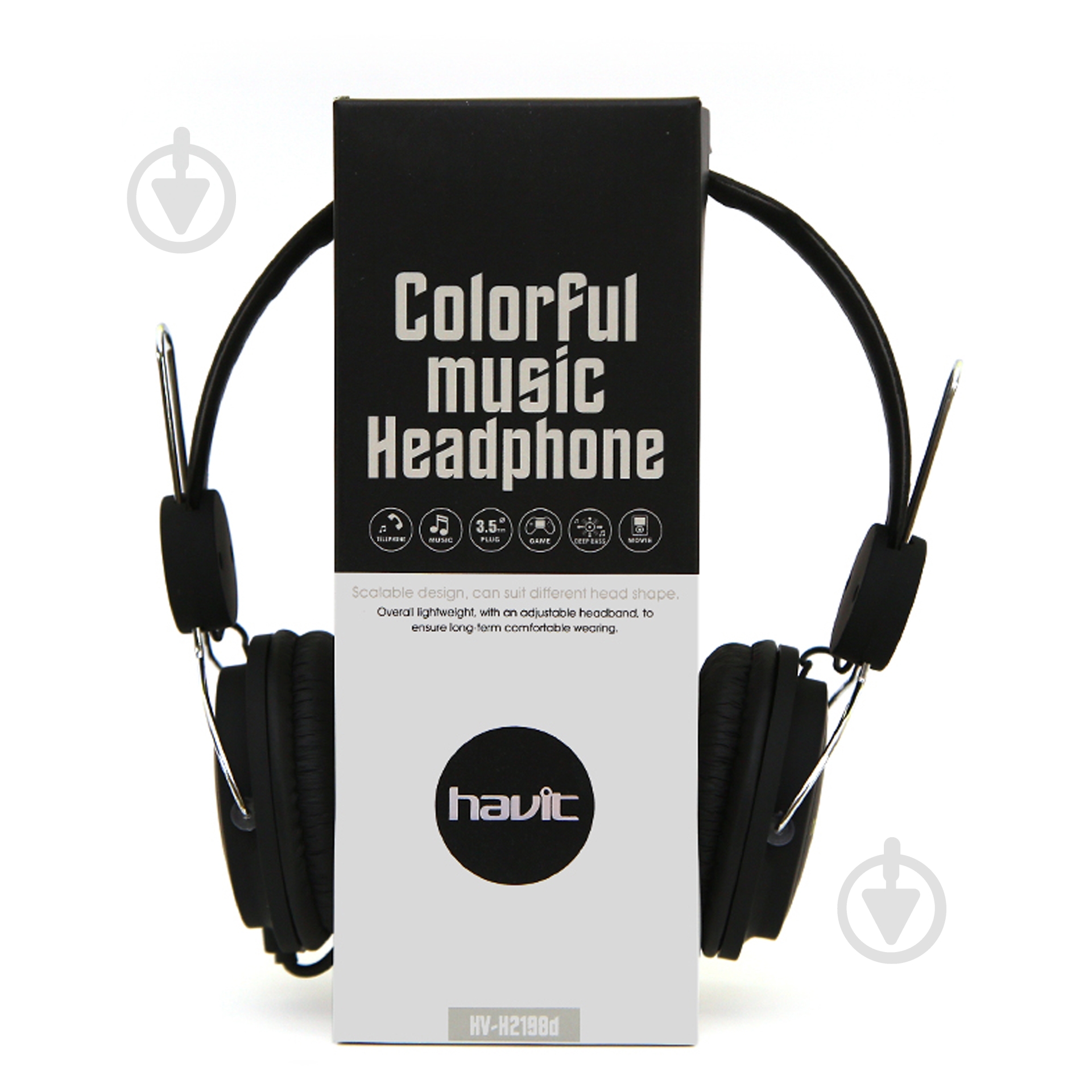 Наушники Havit (24338) c микрофоном HV-H2158U - фото 3