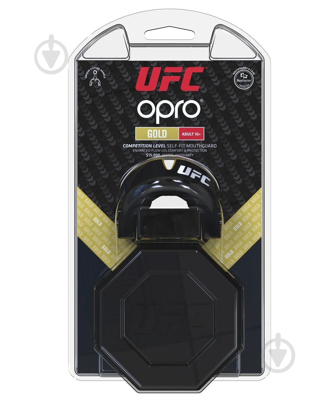 Капа Opro UFC_Gold_Black р. универсальный - фото 6 Капа Opro UFC_Gold_Black р. универсальный - фото 6