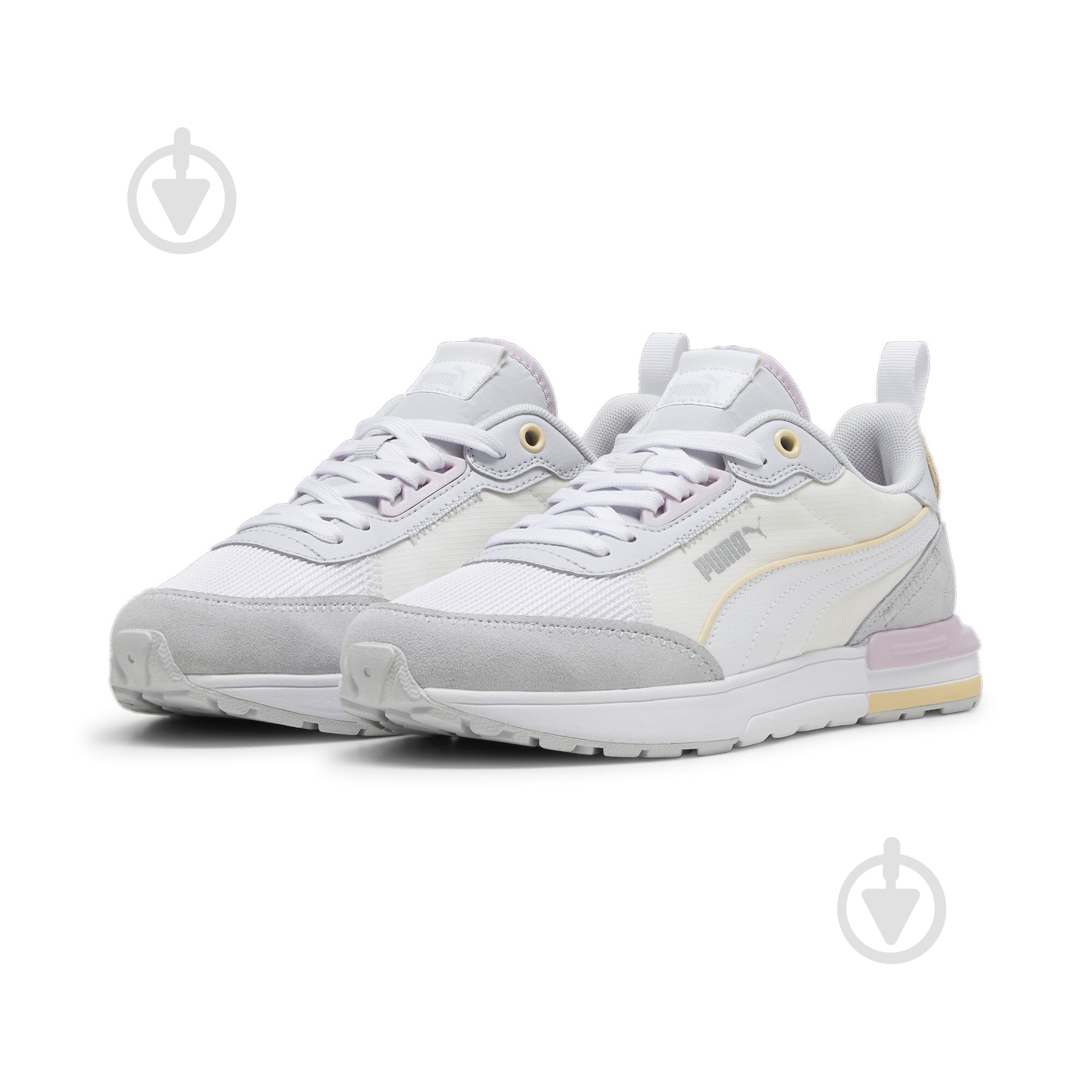 Кроссовки женские Puma R22 38346237 р.37,5 серые - фото 1