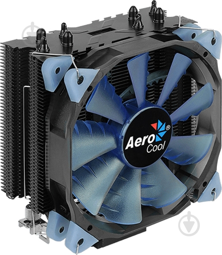 Процессорный кулер AeroCool Verkho 4 Dark (ACTC-NA30430.01) - фото 4