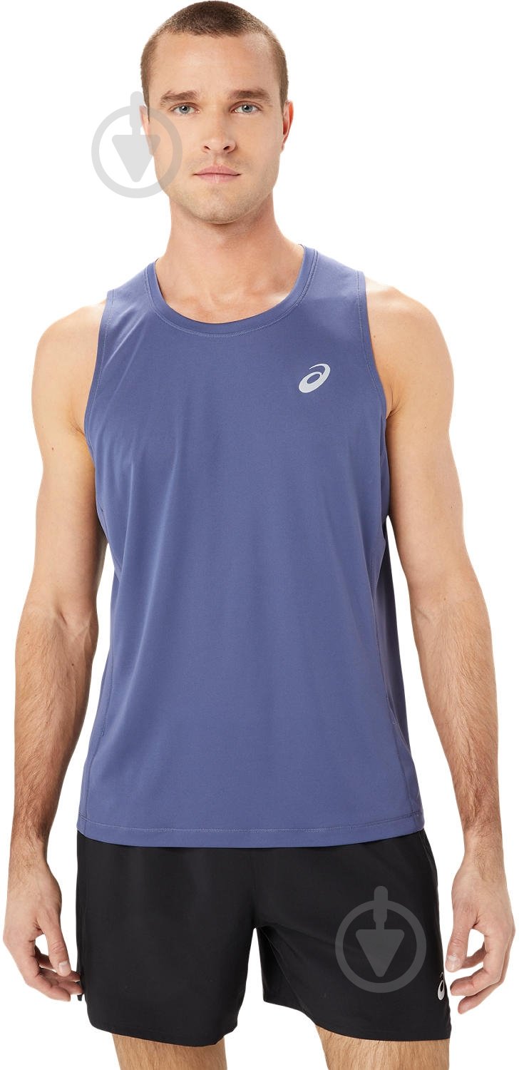Майка Asics CORE SINGLET 2011C338_401 р.M синий - фото 1
