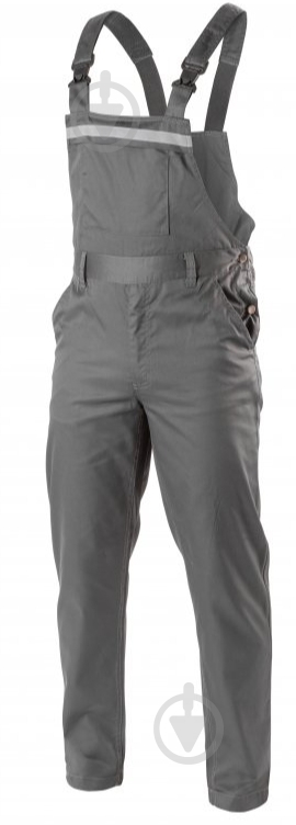 Напівкомбінезон робочий HOEGERT FABIAN р. 4XL HT5K308 темно-сірий - фото 1 Напівкомбінезон робочий HOEGERT FABIAN р. 4XL HT5K308 темно-сірий - фото 1