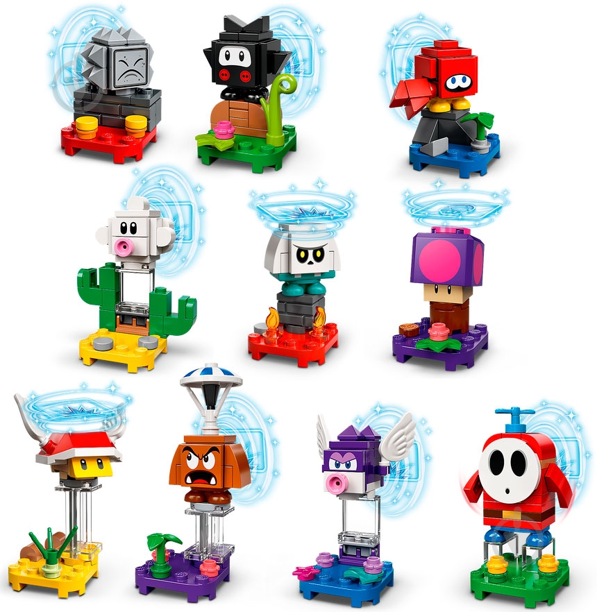 Конструктор LEGO Super Mario Series 2 в ассортименте 71386 - фото 3 Конструктор LEGO Super Mario Series 2 в ассортименте 71386 - фото 3