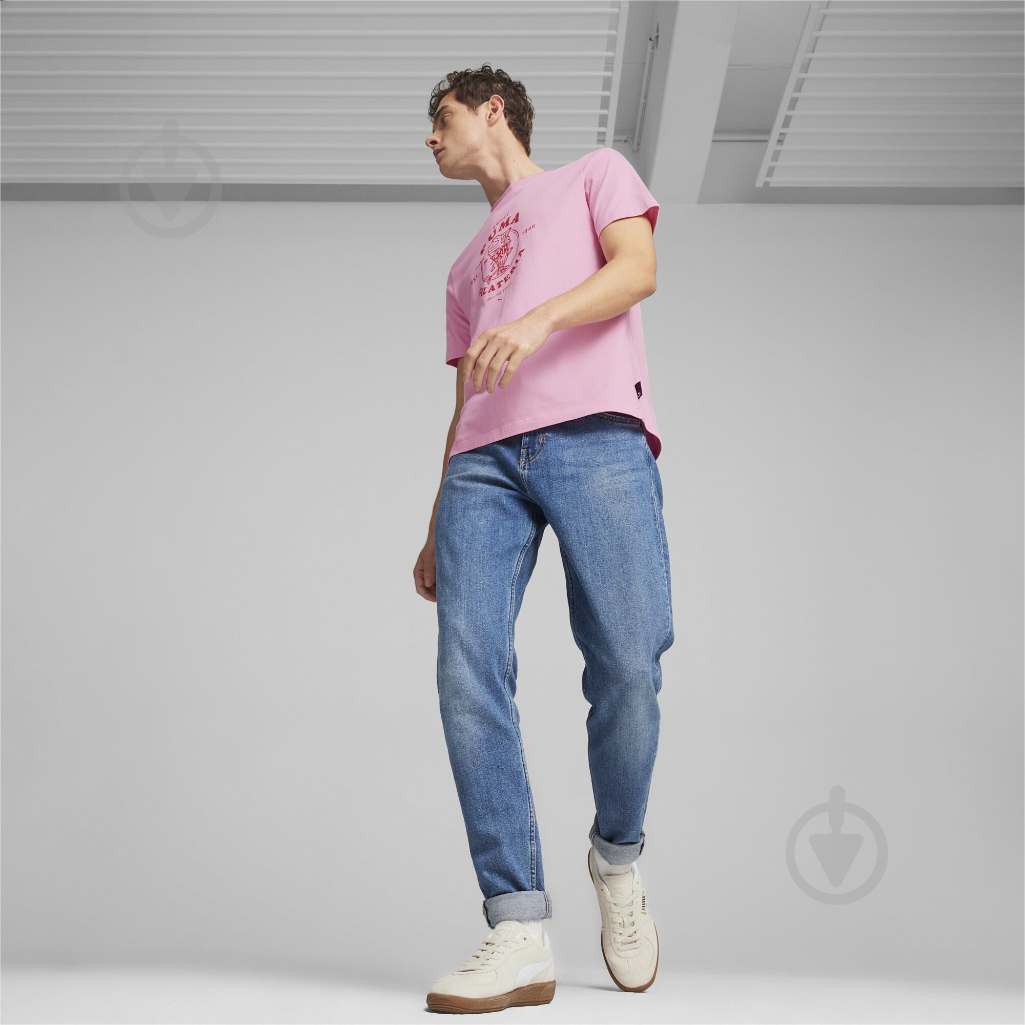 Кеды Puma PALERMO 39646311 р.43 бежевый - фото 5