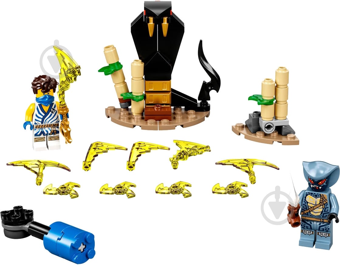 Конструктор LEGO NINJAGO Грандіозна битва: Джей проти Змієподібного 71732 - фото 10