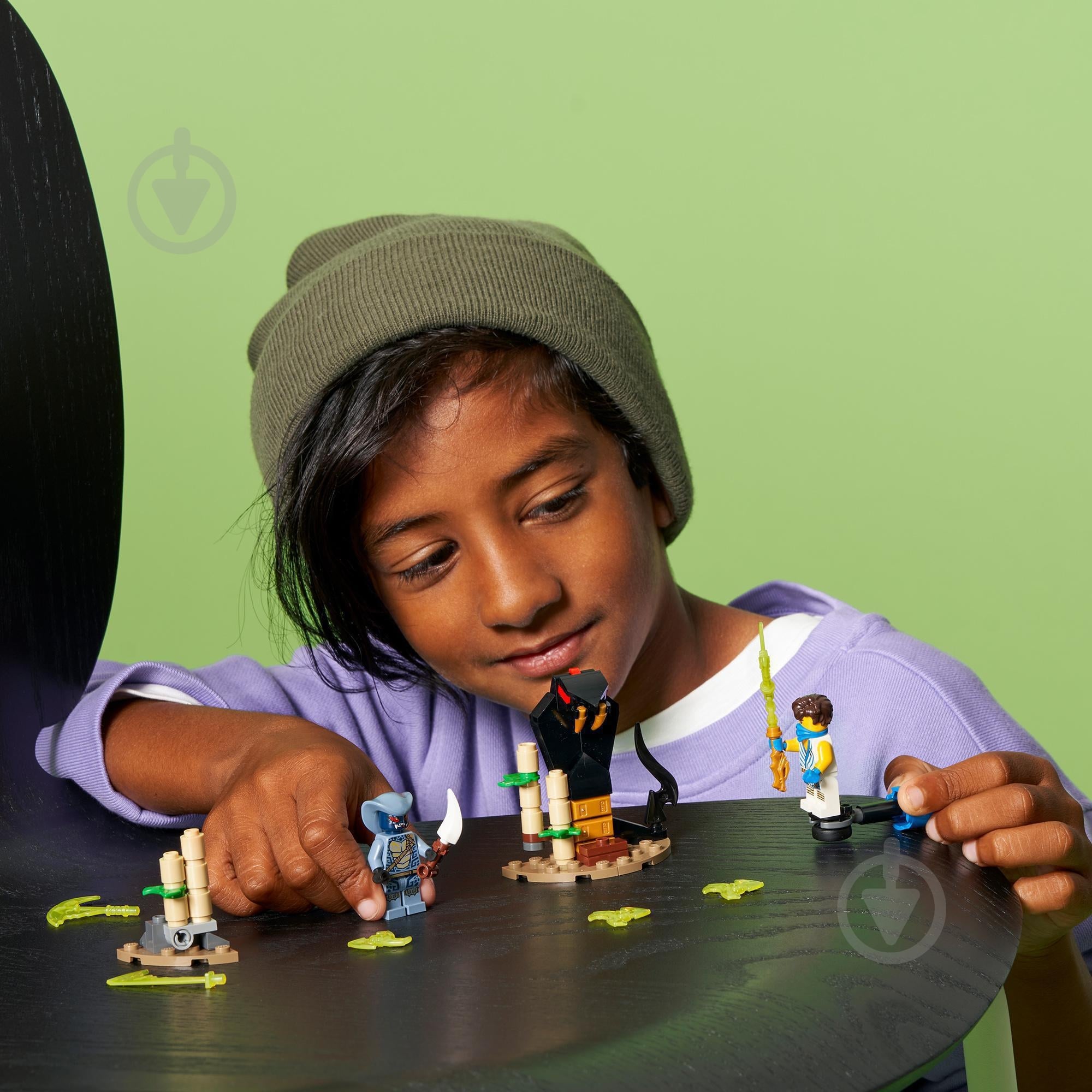 Конструктор LEGO NINJAGO Грандіозна битва: Джей проти Змієподібного 71732 - фото 4