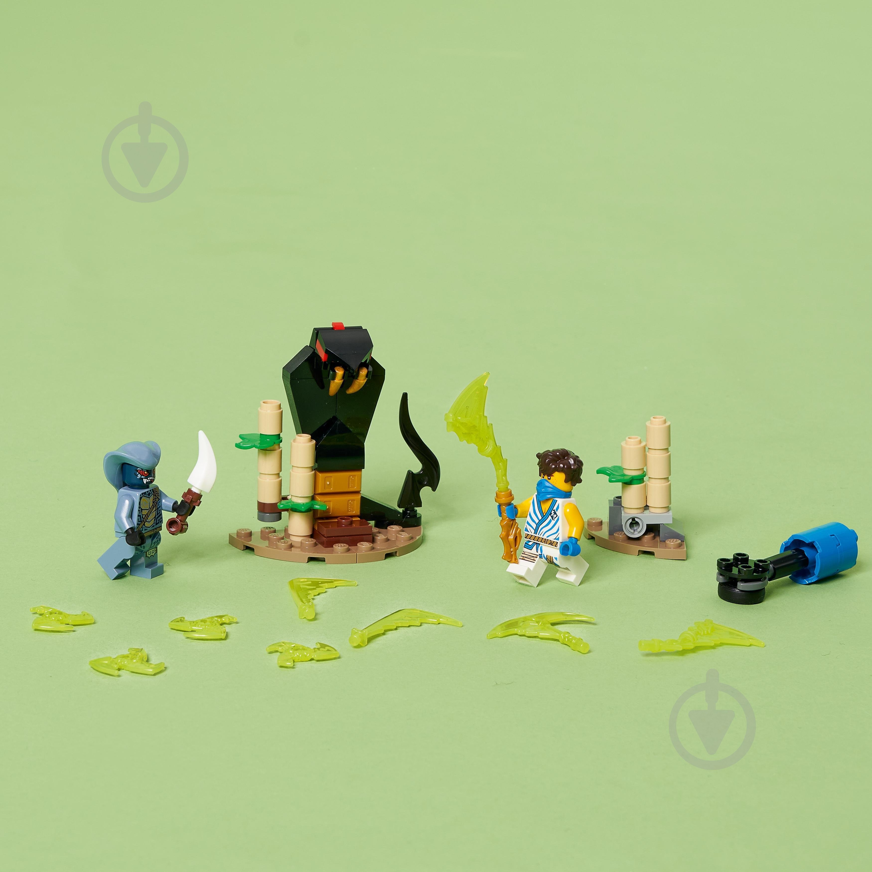 Конструктор LEGO NINJAGO Грандіозна битва: Джей проти Змієподібного 71732 - фото 13