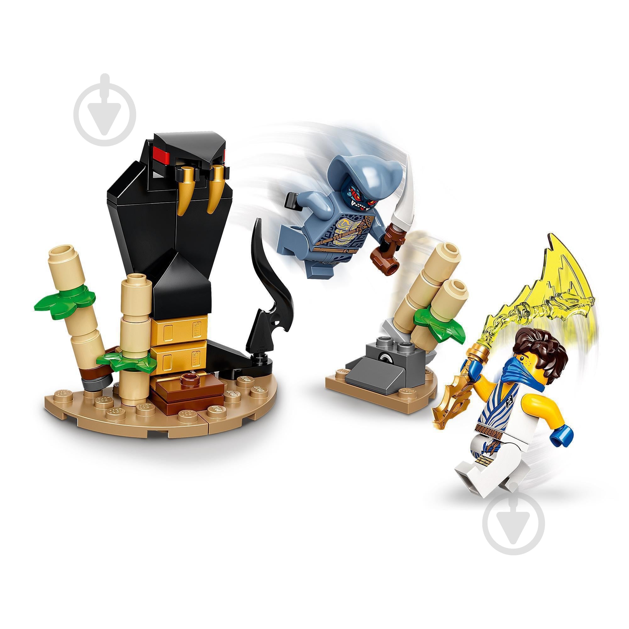 Конструктор LEGO NINJAGO Грандіозна битва: Джей проти Змієподібного 71732 - фото 3