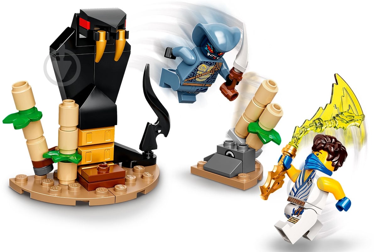 Конструктор LEGO NINJAGO Грандіозна битва: Джей проти Змієподібного 71732 - фото 16