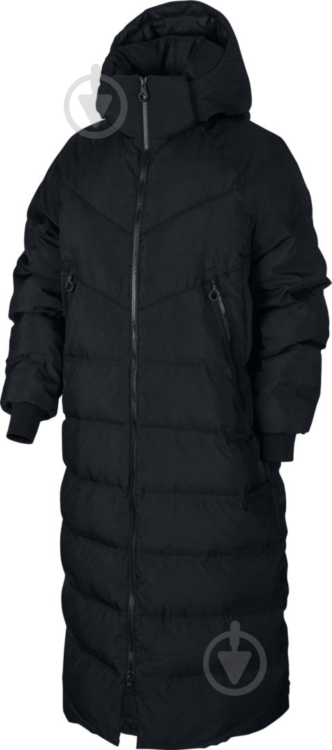 Пуховик жіночий зимовий Nike W NSW CITY RDY DWN FILL PRKA BV3137-010 р.M чорний - фото 1