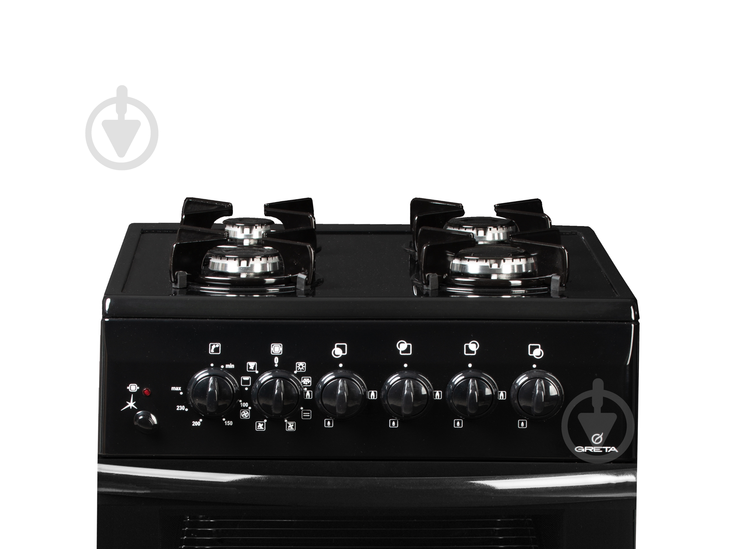 Плита комбінована Greta CC 5702 MN 38 (D) (1470-ГЕ-30А біла) - фото 3