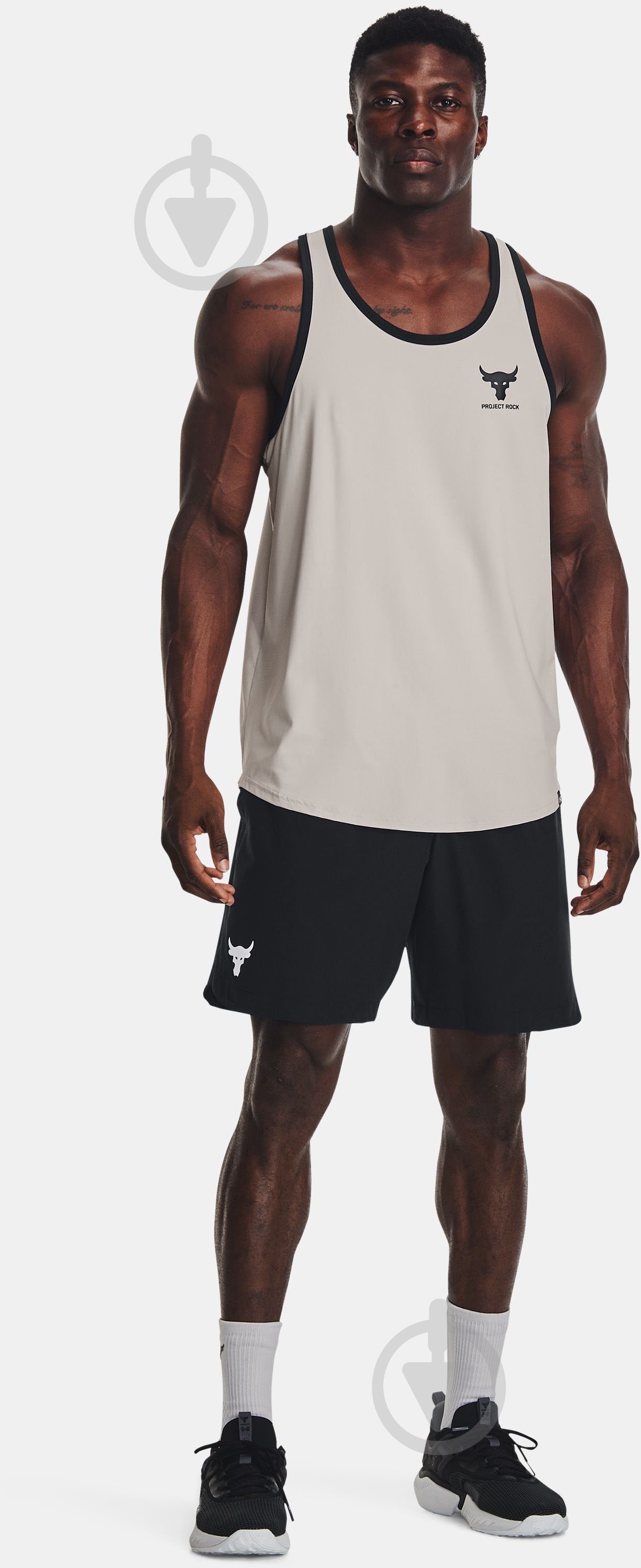Шорты Under Armour PJT ROCK WOVEN SHORTS 1377431-001 р. L черный - фото 3