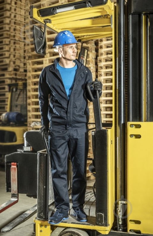 Куртка рабочая HOEGERT FABIAN р. XL HT5K304 темно-синий - фото 4