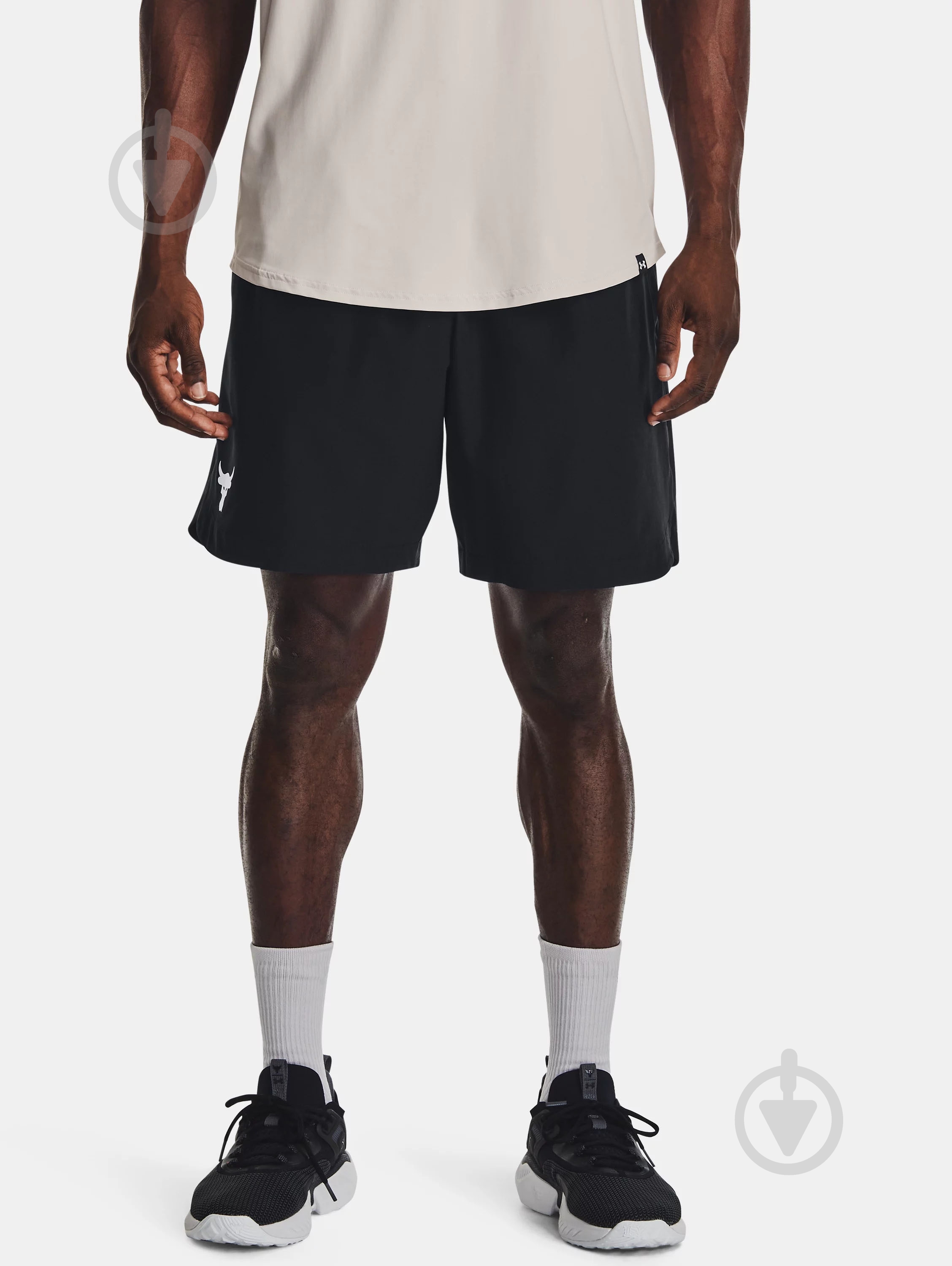 Шорти Under Armour PJT ROCK WOVEN SHORTS 1377431-001 р. M чорний - фото 1
