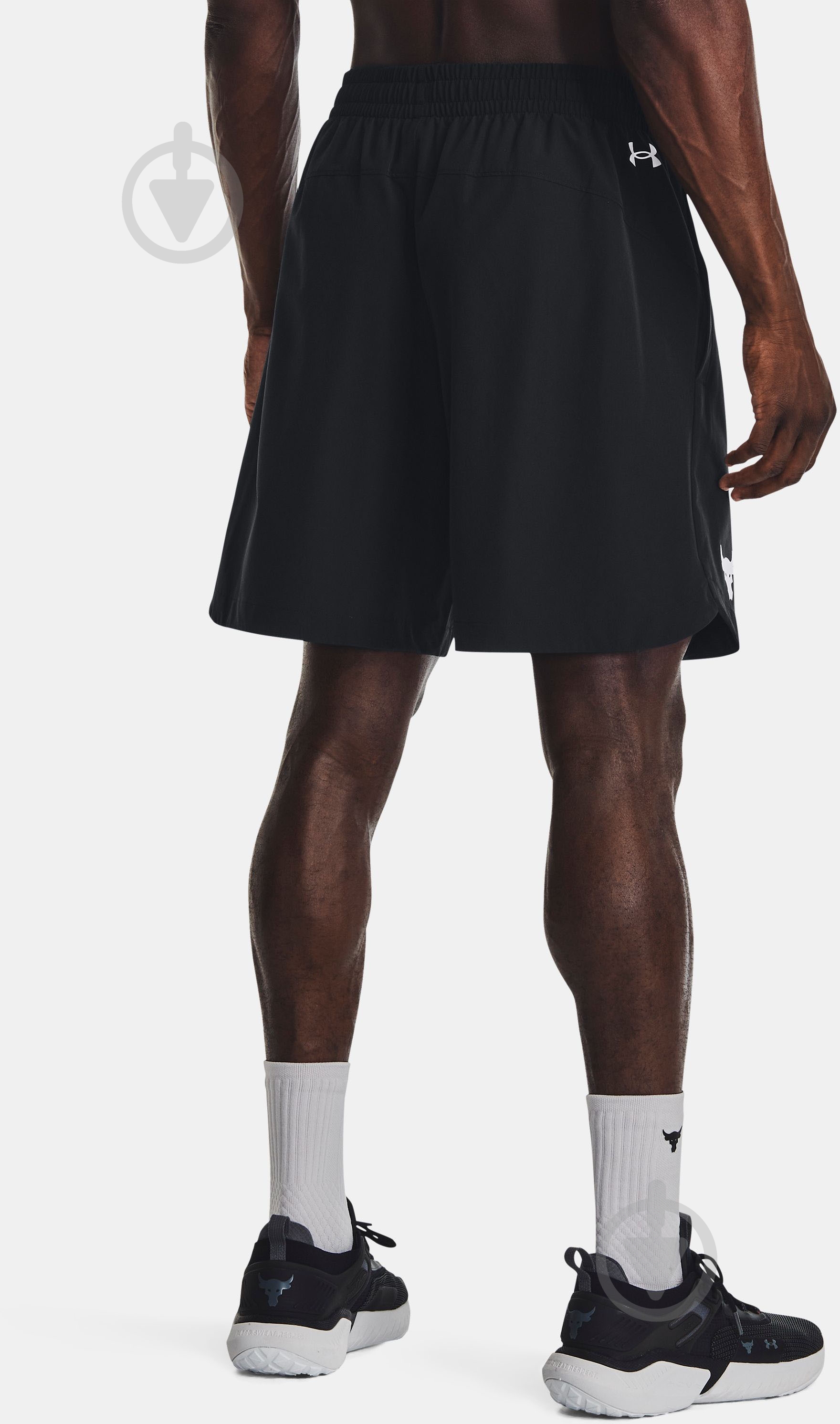 Шорти Under Armour PJT ROCK WOVEN SHORTS 1377431-001 р. M чорний - фото 2