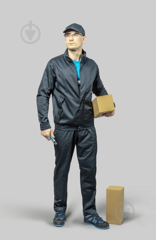 Куртка рабочая HOEGERT FABIAN р. 4XL HT5K304 темно-синий - фото 3 Куртка рабочая HOEGERT FABIAN р. 4XL HT5K304 темно-синий - фото 3