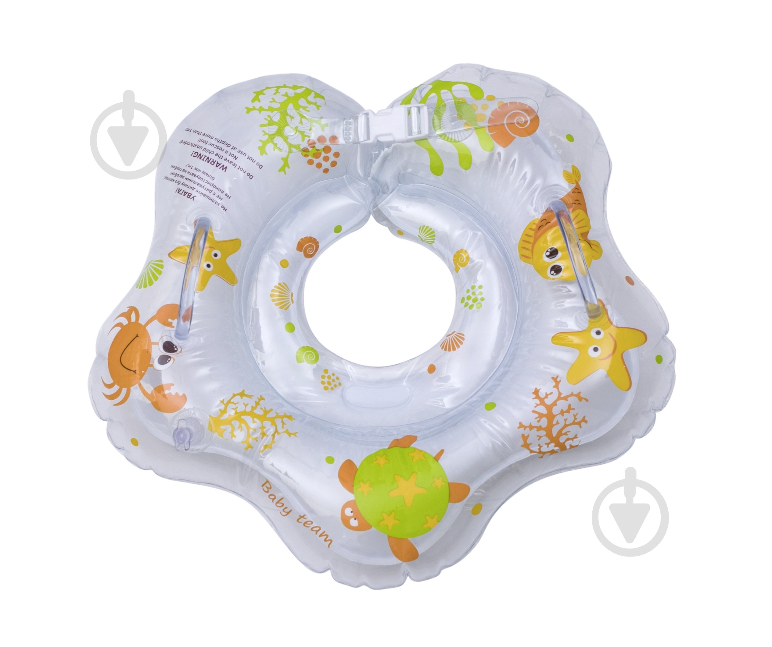 Коло надувне Baby Team жовтий 7450 - фото 1