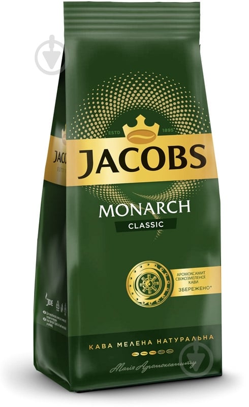 Кофе молотый Jacobs Monarch 450 г - фото 1 Кофе молотый Jacobs Monarch 450 г - фото 1