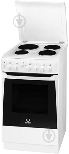 Плита электрическая Indesit KN1E17A(W) - фото 1