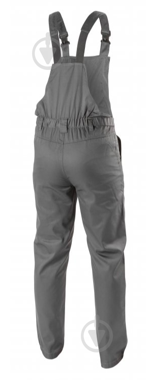 Напівкомбінезон робочий HOEGERT FABIAN р. L HT5K308 темно-сірий - фото 2