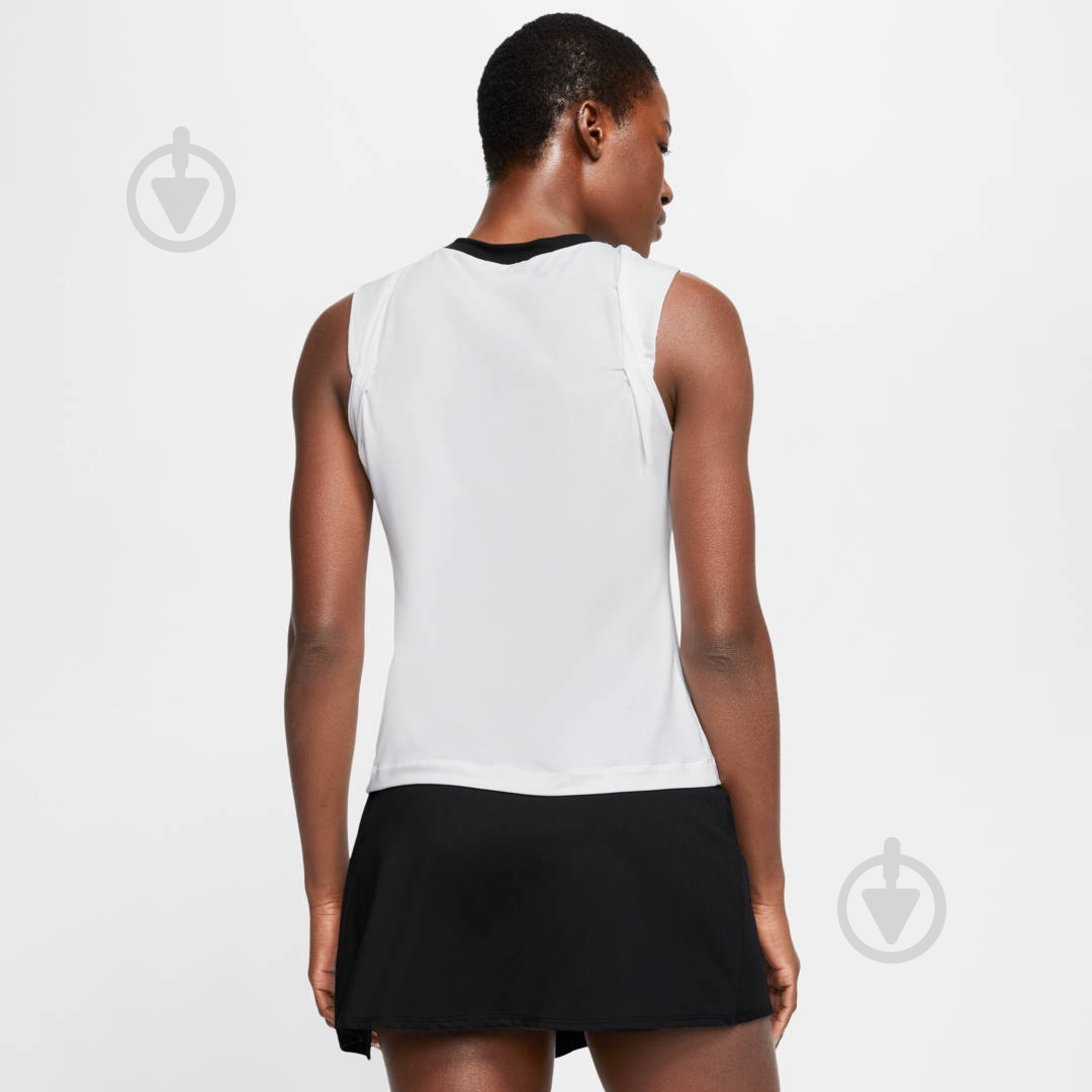 Футболка Nike W NKCT DRY TANK PS NT CI9324-100 р.L белый - фото 5